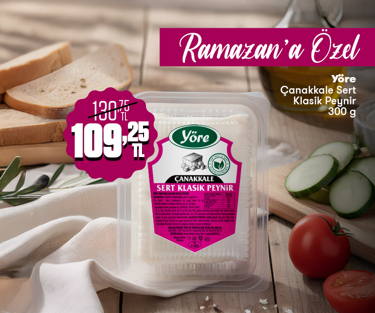 Sert Klasik Peynir İndirimi